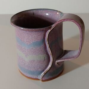Purple Mug Stoneware Bay Pottery Broadway, VA Coffee Cup